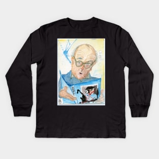 Gonzo Artist Ralph Steadman Kids Long Sleeve T-Shirt